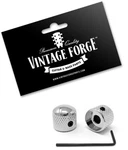 Chrome Metal Rounded Dome Knobs For Electric Guitar & Bass (set Of 2) 6MM Shaft New. Price: $12.99.