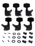 Metallor Sealed String Tuning Pegs Keys Machines Heads Tuners 3L 3R Black New. Price: $21.99.