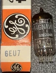 Mullard Magnavox Label 6EU7 Tube Balanced Strong 750 Mhos Gt Britain Grey Plate Open. Price: $38.24.