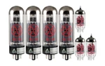 Electronic 100W Tube Set, 3X 12AX7-S, 1X EL34-JJ-MQ (apex Matched, 4X EL34... New. Price: $195.66.