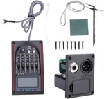 Pickup Guitar Preamp, Lcd 5-BAND Acoustic Eq LC-5 Black New. Price: $27.24.