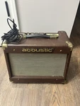 Acoustic A15 Combo Guitar Amplifier 15W 1X6.5" Speaker For Used. Price: $100.00.