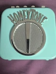 Danelectro Honeytone N-10 Mini Guitar Amplifier Aqua Used. Price: $18.00.