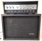 Sears Silvertone Model 1484 Twin Twelve Tube Head Amp As Is Cabinet Jensen C120 For. Price: $649.00.