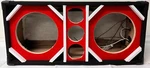 Rockers 2 10" 3 Tweeters Brazilian Style Chuchero Midbass Speaker Box Dj New. Price: $140.00.