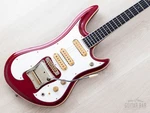 1982 Guyatone Sharp 5 LG-1200 Vintage Guitar Metallic Red, Five Used. Price: $1799.99.