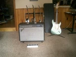 Fender Cyber-twin 65 Watt Guitar Amp Used. Price: $475.00.