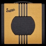 New Supro Delta King 1X10 6V6 5 Watt Tube Combo Amplifier Tweed/black Stripes. Price: $549.00.