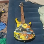 Peavey Raptor 6-STRING Solid Body Electric Guitar Marvel Graphic Multicolor Used. Price: $250.00.