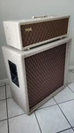Vox AC30HWH Hand-wired 2-CH 30W Guitar Amp Head 2010S-FAWN Mojo 4X12 British Cab Open. Price: $2995.00.