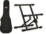 Gator 4G Series Gig Bag Electric Guitar + Gfw-gtr-amp Value Bundle New. Price: $149.98.