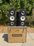 Amphion TWO18 Studio Monitors + AMP700 Upgraded Speaker Cables Crate Used. Price: $7500.00.