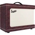Supro Ambassador Custom 2X10 50W Tube Combo Amp Burgundy Scandia New. Price: $3499.00.