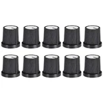 Uxcell 10PCS 6MM Shaft Hole Knob For Speaker Effect Pedal Amplifier New. Price: $11.01.