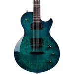 Schecter Guitar Research Solo-ii Standard Electric Ocean Blue Burst Burl New. Price: $399.00.
