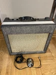 Supro 1696TN 1962 - Gray & White Tolex. Original Used. Price: $1495.00.