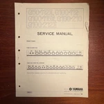 Vintage Yamaha G50-112II,G100-112,G100-115II, G100-210,G100-212II Service Manual Unspecified. Price: $25.00.