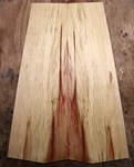 Curly Red Flame Box Elder Maple Drop Top .29" Thk Bass Guitar Tonewood 2652. Price: $49.99.