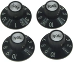 Set Of Witch Hat Knobs With Screw 1/4" Guitar Bass 2 Volume Tone New. Price: $24.15.