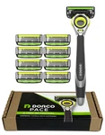 Pace 6 Pro 3D Motion Razor System - 1 Handle + 9 Cartridge Set New. Price: $37.09.