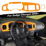 8.4 Inch Inner Center Dashboard Panel Trim For Dodge Charger Orange Accessories New. Price: $57.99.