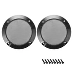 Uxcell 2PCS 2" Speaker Grill Mesh Decorative Circle Woofer Guard Black New. Price: $11.37.