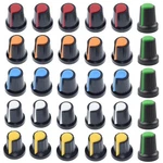 Thtrht 30 Pack Potentiometer Knob 6MM Switch Cap Kit WH148 Shaft Polychrome New. Price: $10.17.