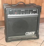 Crate Bass Electric Guitar Amplifier Works Great Vintage 1990'S Used. Price: $79.99.