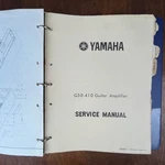 Vintage Yamaha G50-410 Guitar Amplifier Service Manual W/schematics Very. Price: $20.00.