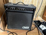 Crate Model GX-60 Amplifier With 2 Channels, Reverb, Foot Switch Input For. Price: $250.00.