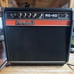 Randall RG-60 Combo Guitar Amplifier 60W 2-CHANNEL Electric Used. Price: $200.00.