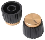 Marshall Style Knob Replacement Gold Push On Fits Other British Amps New. Price: $9.91.