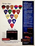 Crate DXJ112 Digital Amplifier Vintage 2000S Magazine Print Ad Used. Price: $13.50.