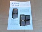 Vintage Ad Sheet #2136 - Kustom Kasino Bass Guitar Amplifiers Used. Price: $15.00.