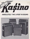 Vintage Ad Sheet #2696 - 1970S Kustom Kasino Amplifiers Used. Price: $15.00.