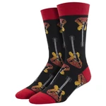 Socksmith Men's Crew Guitar Pick Up Lines Rock Musician Novelty Footwear New. Price: $17.00.