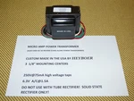Micro Deluxe And Champ Power Transformer, 5E3, 5F1 Made By Heyboer Usa New. Price: $81.00.
