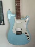Fender Duo Sonic Hs Electric Guitar Daphne Blue Used. Price: $500.00.