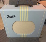 Supro Delta King 12 Sweetwater Limited Edition !guitar Amplifier, Daphne Blue Used. Price: $499.00.