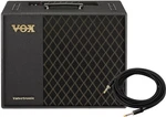 Vox VT100X Digital Modeling Guitar Amplifier W/ American Stage 20' Instrument New. Price: $679.99.