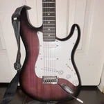 Ritmo Purple 6-STRING Solid Body Electric Guitar Set W/ RA-20 Amp & Bag Used. Price: $476.55.