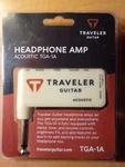 Traveler TGA-1A Headphone Amplifier For Acoustic Guitar. New. Price: $49.99.