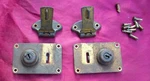 Vintage Excelsior Guitar Case Locks- Fender Esquire/nocaster/tele/strat 1950S Pre-owned. Price: $77.50.