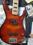 Dna Bass Guitar Accelerator 4 String 2021 Highly Figured Maple Sunburst New. Price: $1800.00.