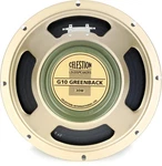 Celestion G10 Greenback 10" 30-WATT Replacement Guitar Speaker 8 Ohm New. Price: $109.84.