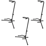 XCG4 Velveteen Padded Tubular Guitar Stand Three-pack, Black New. Price: $71.31.