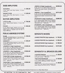 #MISC-0453 June 15 1972 Kustom Kasino Amplifiers Etc Catalog Price List Very. Price: $19.99.