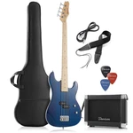 Davison 4-STRING Electric Bass Guitar With P-style Pickups And 15-WATT Amplifier New. Price: $235.16.