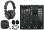 Mackie PROFX10GO 10-CHANNEL Battery Analog Mixer W/fx/usb/bluetooth+headphones New. Price: $399.99.