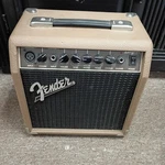Fender Acoustasonic 15 Acoustic Guitar Amplifier Used. Price: $100.00.